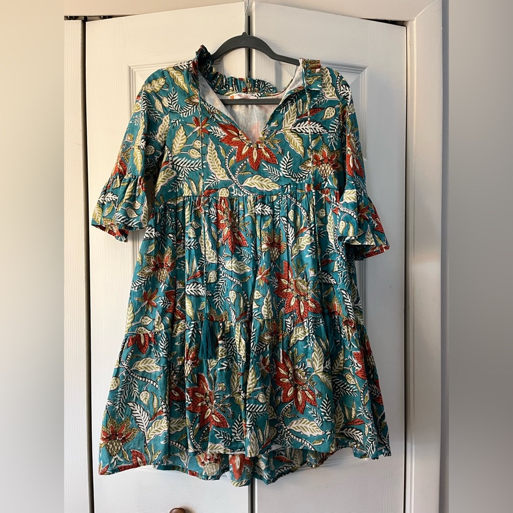 Jude Connally Mini Floral Dress